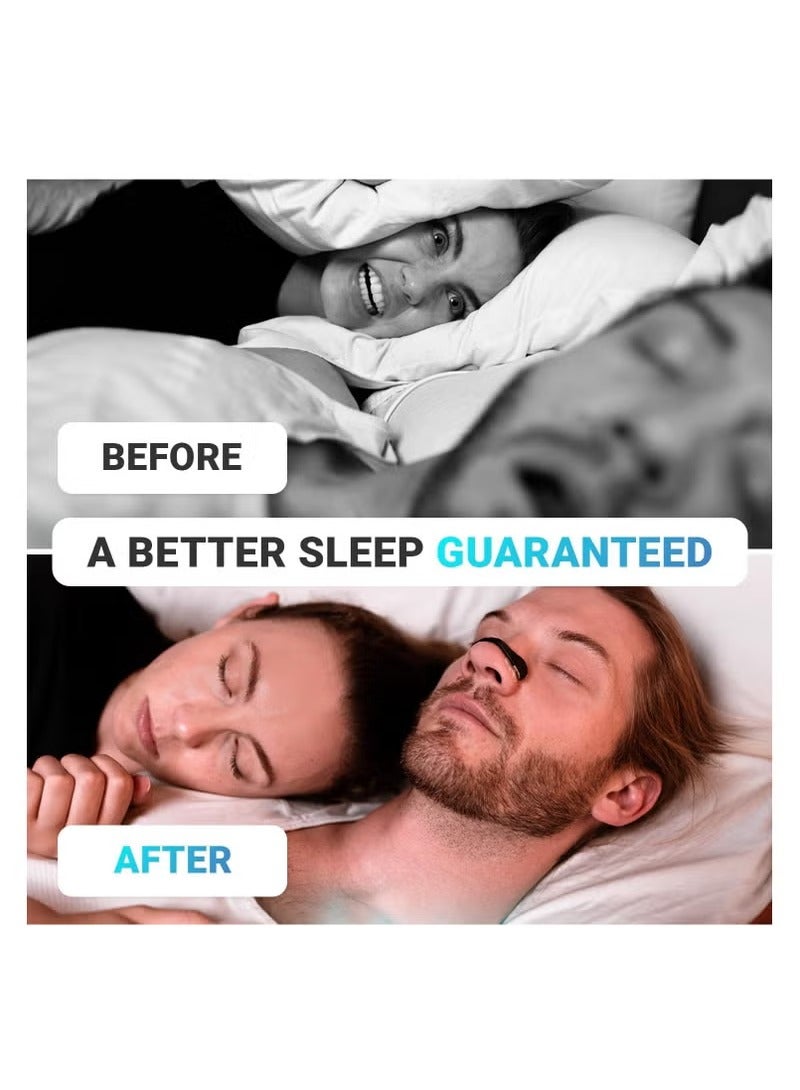 general Nasal Strip Starter Kit (30 Count White) - Boost Oxygen Intake, Reduce Snoring, Improve Sleep Quality - Sweat Resistant, Skin Safe Nasal Strips - Extra Strength Snoring Solution - Image 4