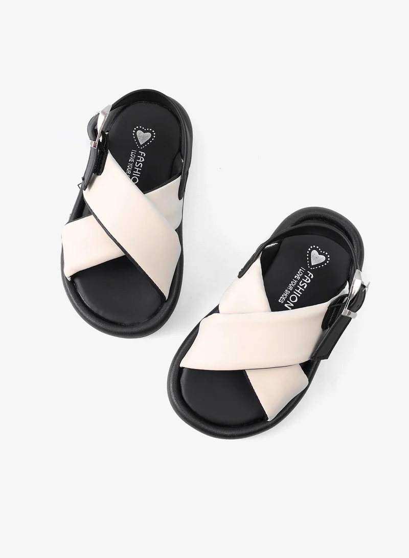 Mark & Mia Mark & Mia Buckle Closure Sandals - Pink