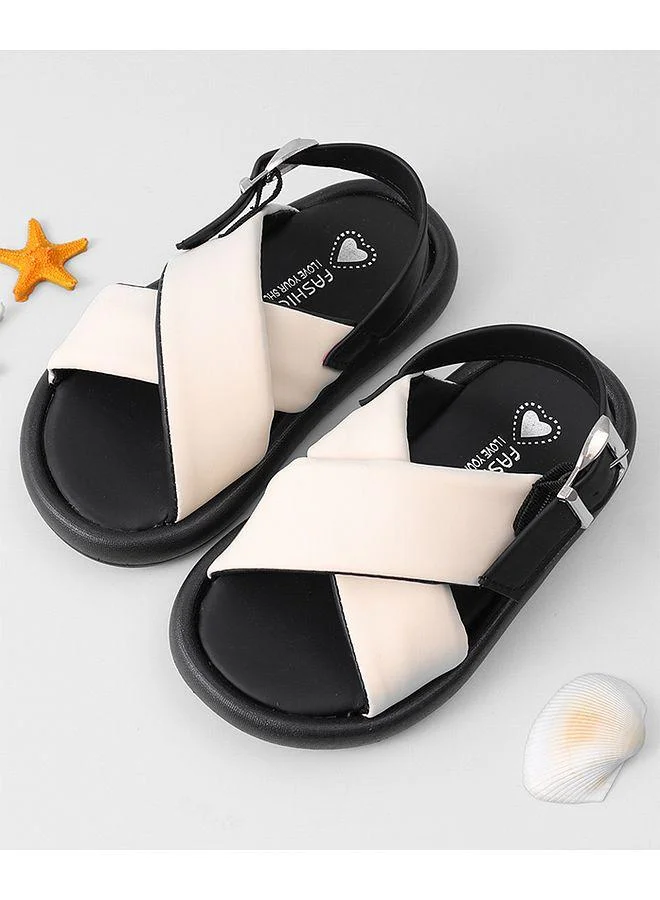 Mark & Mia Mark & Mia Buckle Closure Sandals - Pink