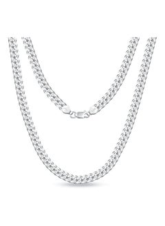 Generic 925 Sterling Silver Clasp 3/3.5/4/5/7/10mm Cuban  - Image 2