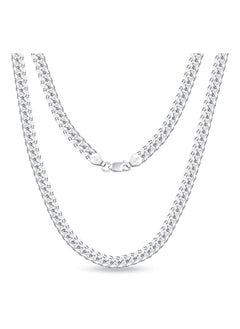 Generic 925 Sterling Silver Clasp 3/3.5/4/5/7/10mm Cuban  - Image 1