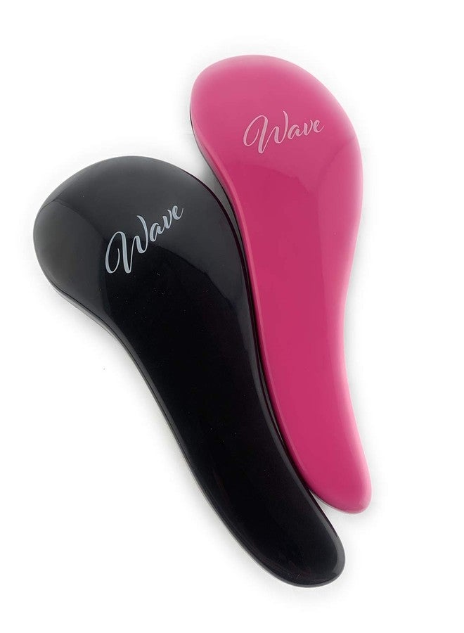 G.B.S Detangling Brush Pink Black and Grey, Pack of 4 - Image 2