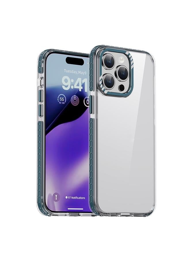 Case For iPhone 15 Pro Max MT Series Transparent PC+TPU Phone Case