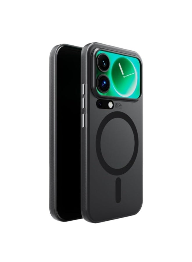 general Frosted Case Compatible with Xiaomi 17 Pro Max, Shock and Drop Resistant Cover with Magnetic Suction and Four Corner Built-in Airbags Cover for Xiaomi Mi 17 Pro Max - Image 1