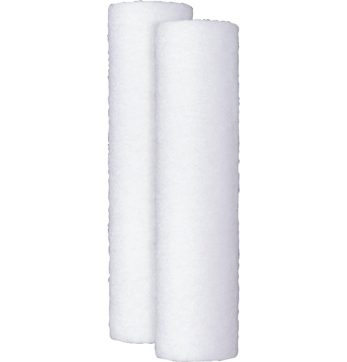 GE FXUSC Whole House Water Filter | Replacement for Water Filtration System | NSF Certified: Reduces Sediment, Rust & Other Impurities from Water | Replace Every 3 Months for Best Results | 2 Filters - Image 1
