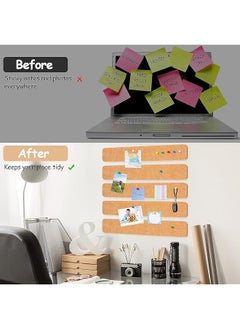 Board Bar Strips Brown Self Adhesive Felt Pin Board Bar Strips Notice Board Cork Board With 35 Push Pins Bulletin Board For Paste Notes Photos Schedules Office Decor - pzsku/Z1C704BF5857E6FCA3F22Z/45/_/1740916899/3b37e03e-5138-437b-b6aa-0c2ec904f970