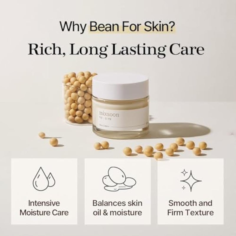 MIXSOON Face Cream With Soybean - 50ml - Image 3