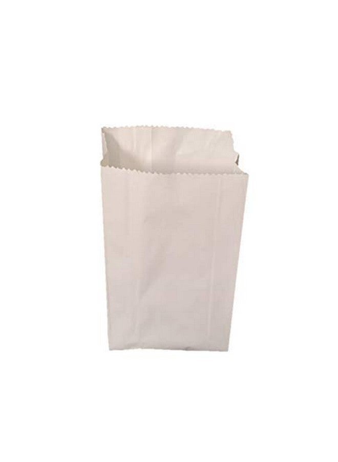 RANUR Butter or Parchment Paper Bags for Food, Snack, Sandwich,Pastry, Glassine Bags, Wax Cookie - Size 5" Length X 11" Height X 3" Width White Colour Pack of 50 - Image 1