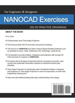 NANOCAD Exercises: 200 3D Practice Drawings For NANOCAD and Other Feature-Based 3D Modeling Software  - Image 2