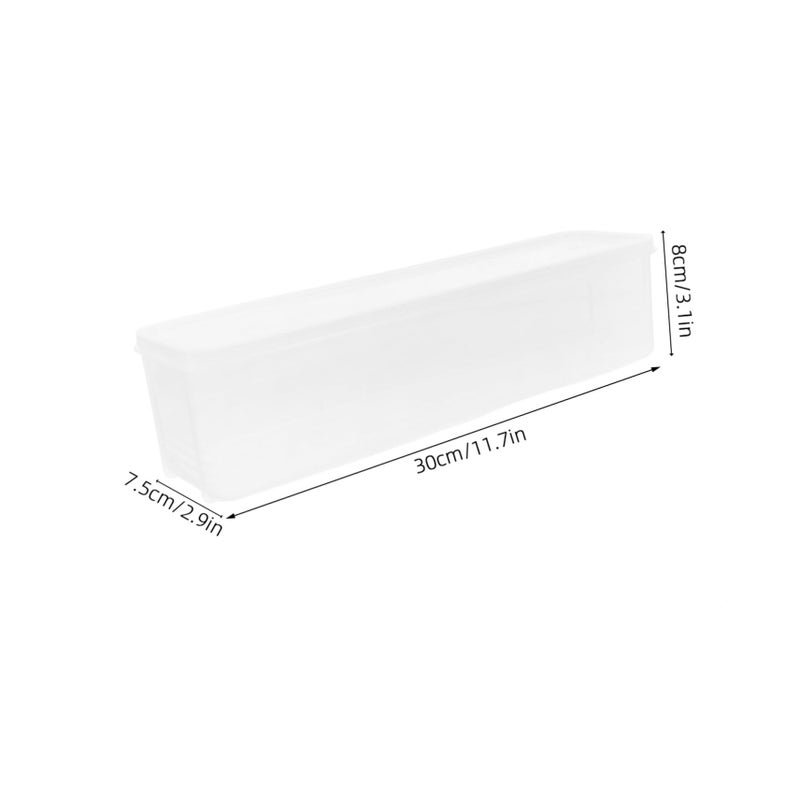 Airtight Plastic Food Storage Container Stackable Fridge Organizer For Freshness Preservation - Image 3