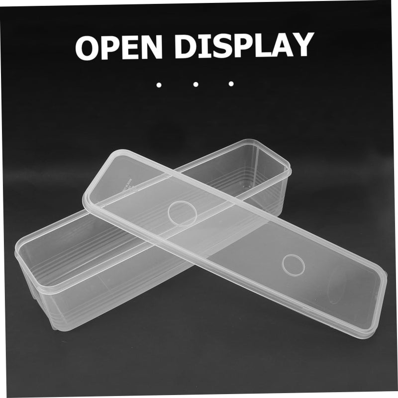 Airtight Plastic Food Storage Container Stackable Fridge Organizer For Freshness Preservation - Image 4