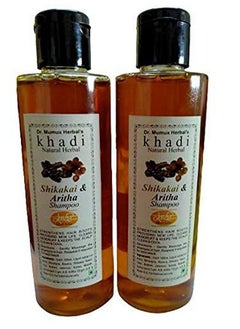 Khadi Natural Herbal Shikakai And Aritha Shampoo 180 Ml Combo  - Image 5