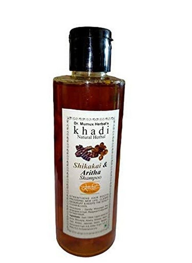 Khadi Natural Herbal - Shikakai And Aritha Shampoo 180 Ml Combo - Image 1