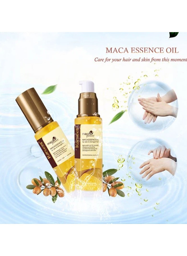 Karseell Moroccan Argan Oil for Hair Healing Cold Pressed Weightless Argan Oil Hair Serum for Dry Damaged Hair 50ml  - Image 3