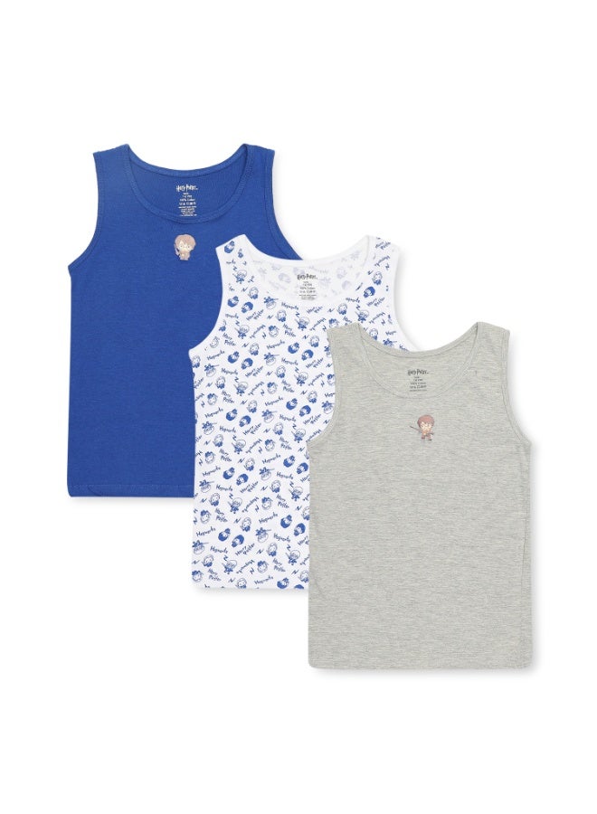 Harry Potter VEST BOYS HARRY POTTER 3PCS 2-8 YRS JK-PBHPBVE009 - Image 1