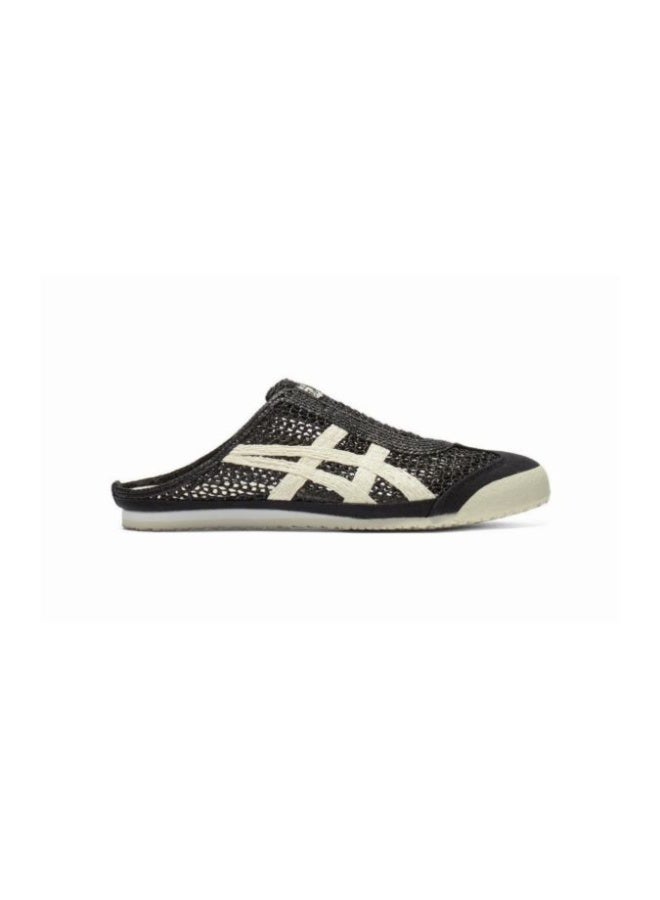 Onitsuka Tiger Onitsuka Tiger MEXICO 66 SABOT Summer Casual Slide Sandals - Black/White  - Image 1