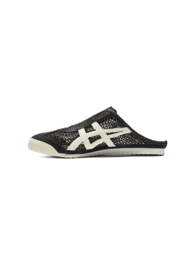 Onitsuka Tiger Onitsuka Tiger MEXICO 66 SABOT Summer Casual Slide Sandals - Black/White  - Image 3