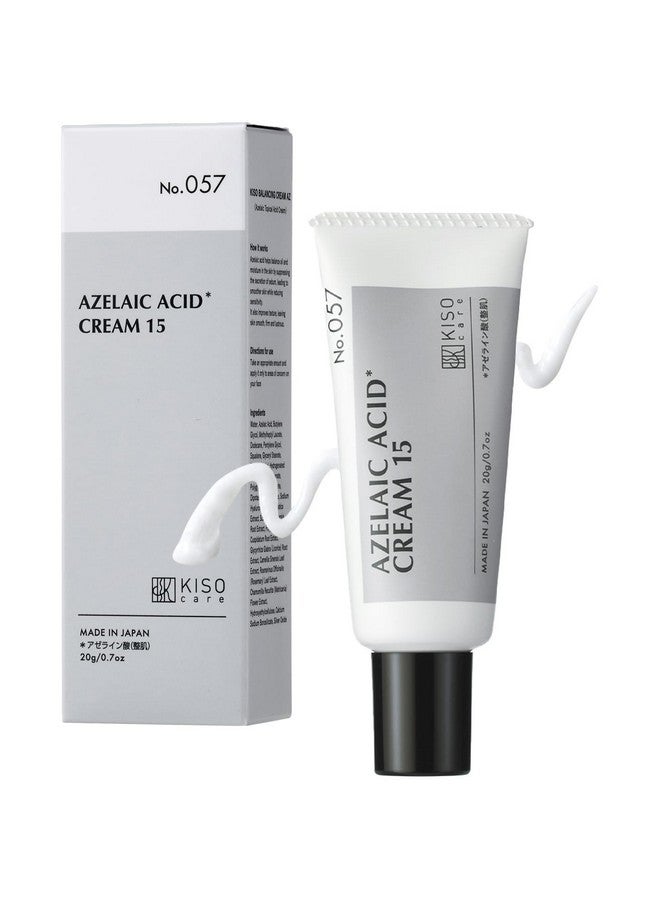 Azelaic Acid 15% Cream Hyaluronic Acid X Squalane X Cica Balancing Cream Az 0.7 Oz (20 G)