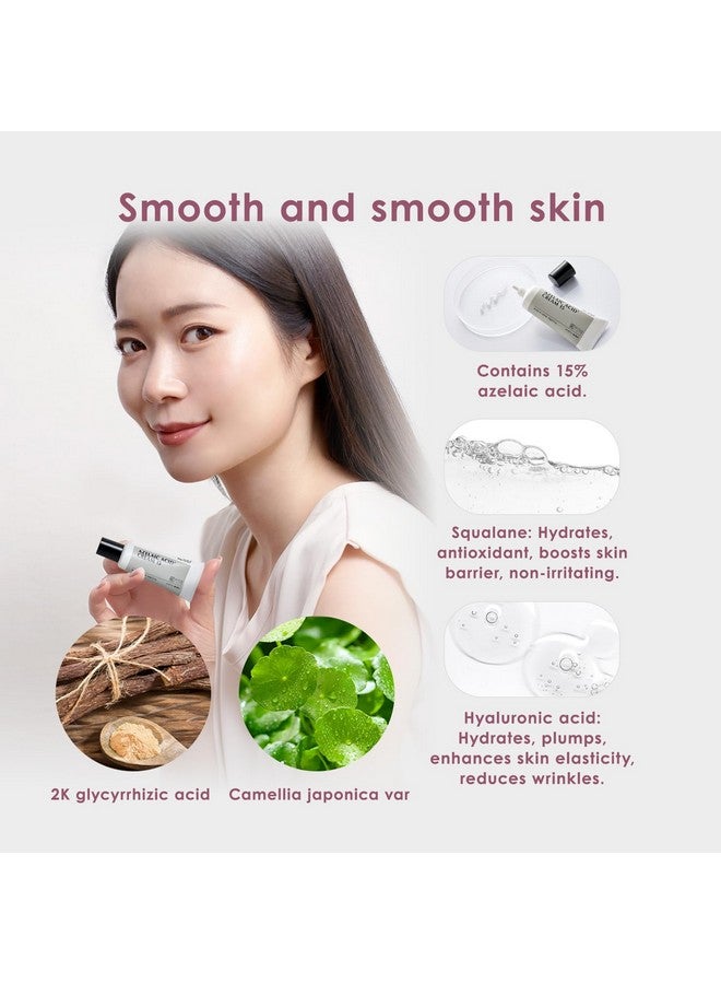 Azelaic Acid 15% Cream Hyaluronic Acid X Squalane X Cica Balancing Cream Az 0.7 Oz (20 G)