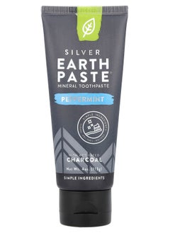 Redmond Silver Earth Paste® Mineral Toothpaste Peppermint 4 oz (113 g) 