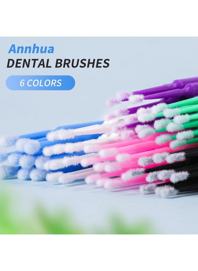 400 Pcs Disposable Micro Applicator Brush Annhua Latisse Application Micro Swabs Eyelash Extension Brushes For Eyelashes Extensions And Makeup Applicationpink