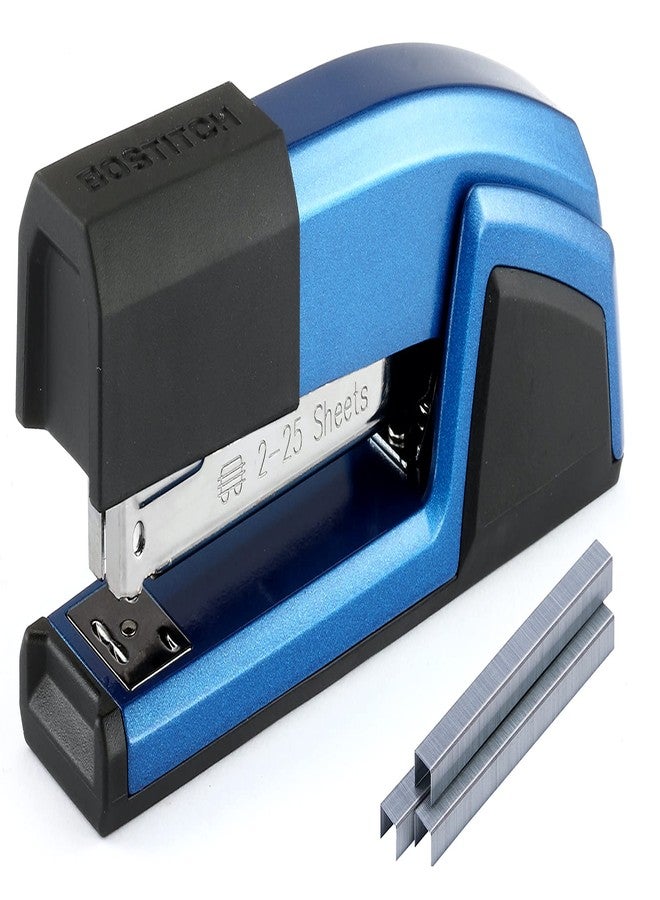 Bostitch Office Epic Metal 3 in 1 Stapler, 25 Sheet Capacity, Includes 210 Staples in Staple Storage Compartment & Integrated Remover, - Image 1