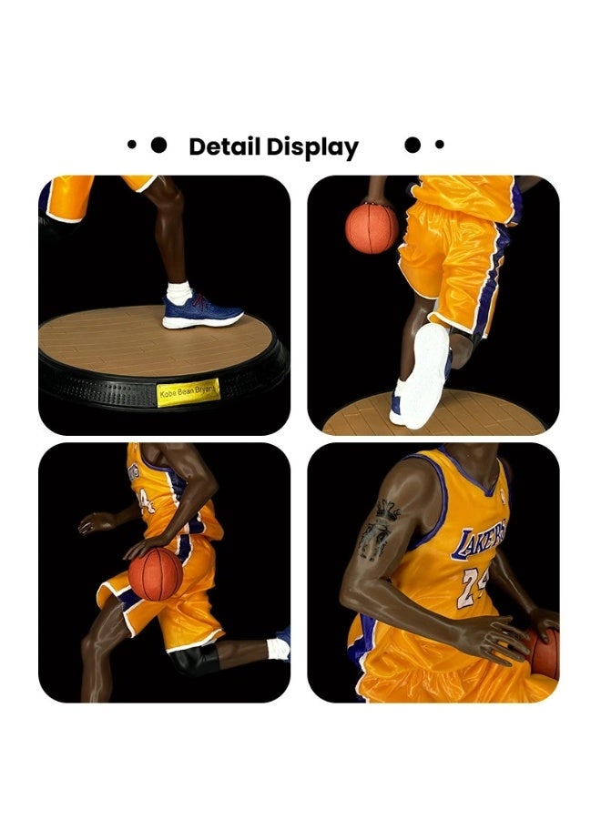 NBA Black Mamba star basketball player Kobe Kobe NBA No. 24 desktop decoration character model collection decoration toy gift for family and friends - Image 2