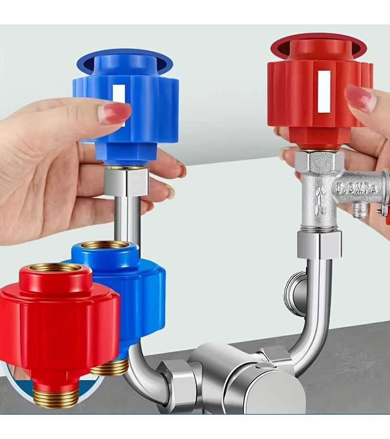 2Pcs Fire Resistant Heater Safety Device With 20Mm Threaded Connector For Kettle And Sink - Image 2