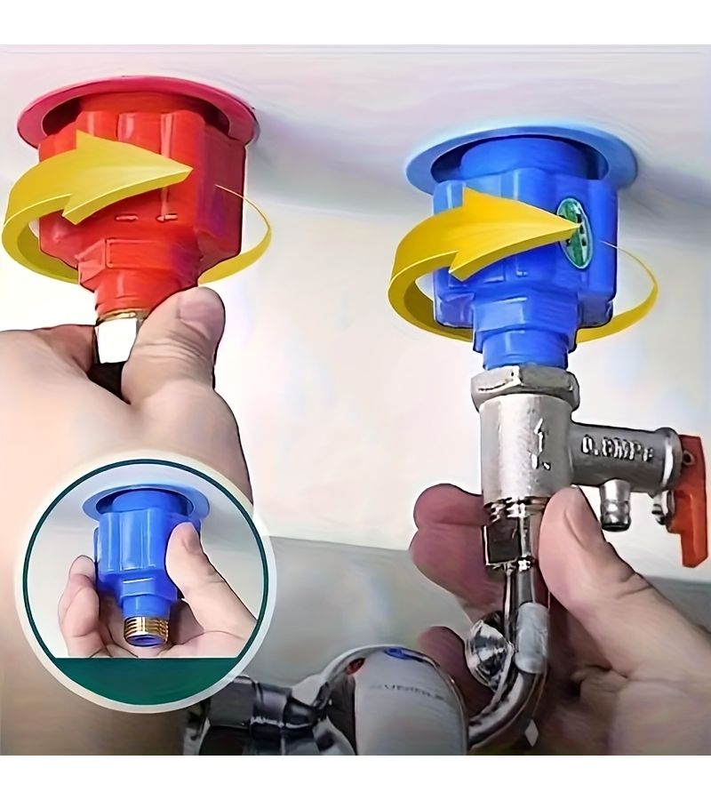 2Pcs Fire Resistant Heater Safety Device With 20Mm Threaded Connector For Kettle And Sink - Image 4