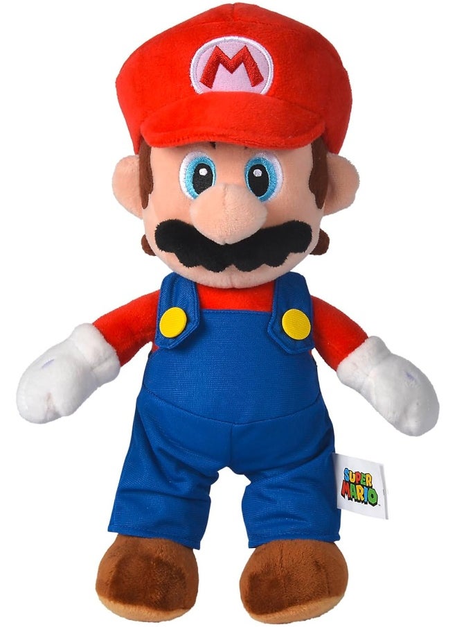 Simba Super Mario Bros Mario Plush Toy 30Cm  - Image 1