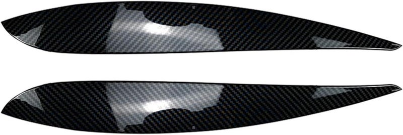 QASULER Car Headlight Eyebrow Trim for VW Polo 9N - Image 1