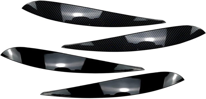 QASULER Car Headlight Eyebrow Trim for VW Polo 9N - Image 5