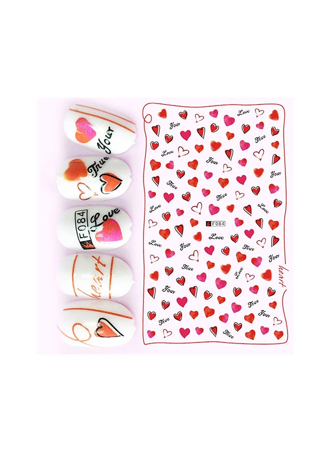 brunson 3D Design Stickers For Nails Art Decoration F084