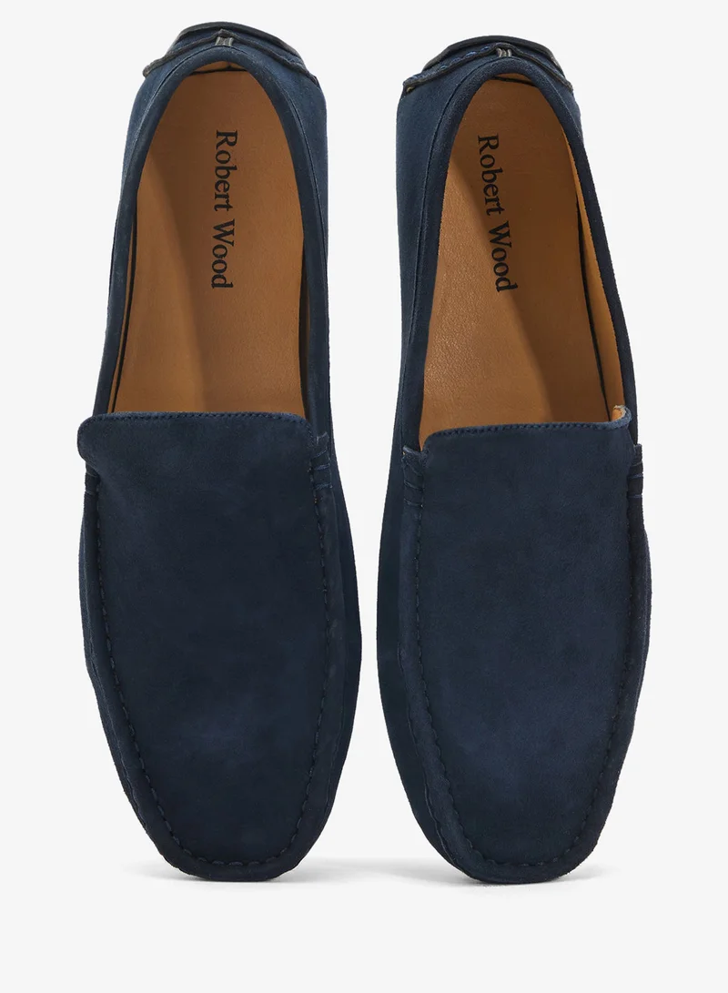 Robert Wood  Genuine Suede Leather Loafers for Men | Best Price UAE