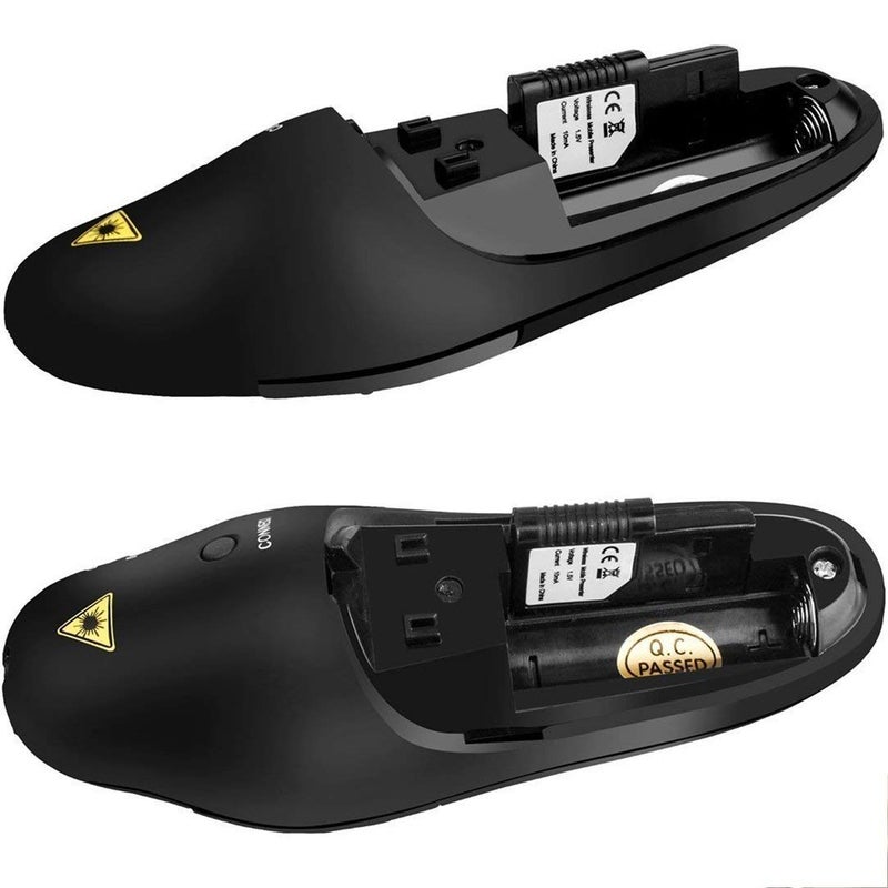 rts Professional Red Laser USB Wireless Laser Presenter Presentation ppt Pointer Remote Control Slider Changer Controller Hyperlink Volume PPT PowerPoint Clicker for Windows 10 MAC /PC/Laptop - Image 5