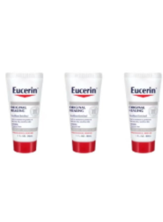 Eucerin Pack Of 3 Original Healing Moisturizing Lotion 30ml - Image 1