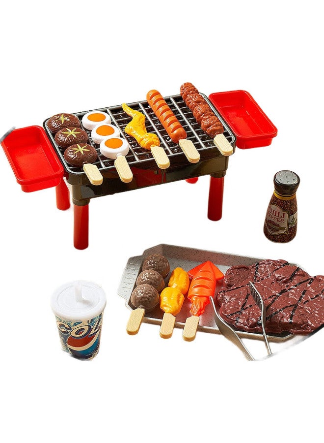 Dimoarch Dimanqi Mini Kitchen, Children'S Pretend Play, Realistic Kitchen Toy, Cooking And Barbecue Simulation Toy, Birthday Gift - Image 2