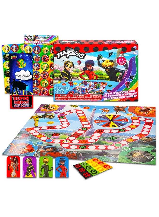Miraculous لعبة تعزيز قوة الدعسوقة المعجزة للأطفال - مجموعة الدعسوقة المعجزة مع لعبة مغامرة تعزيز القوة بالإضافة إلى ملصقات الدعسوقة المعجزة (هدايا الدعسوقة المعجزة) - Image 1