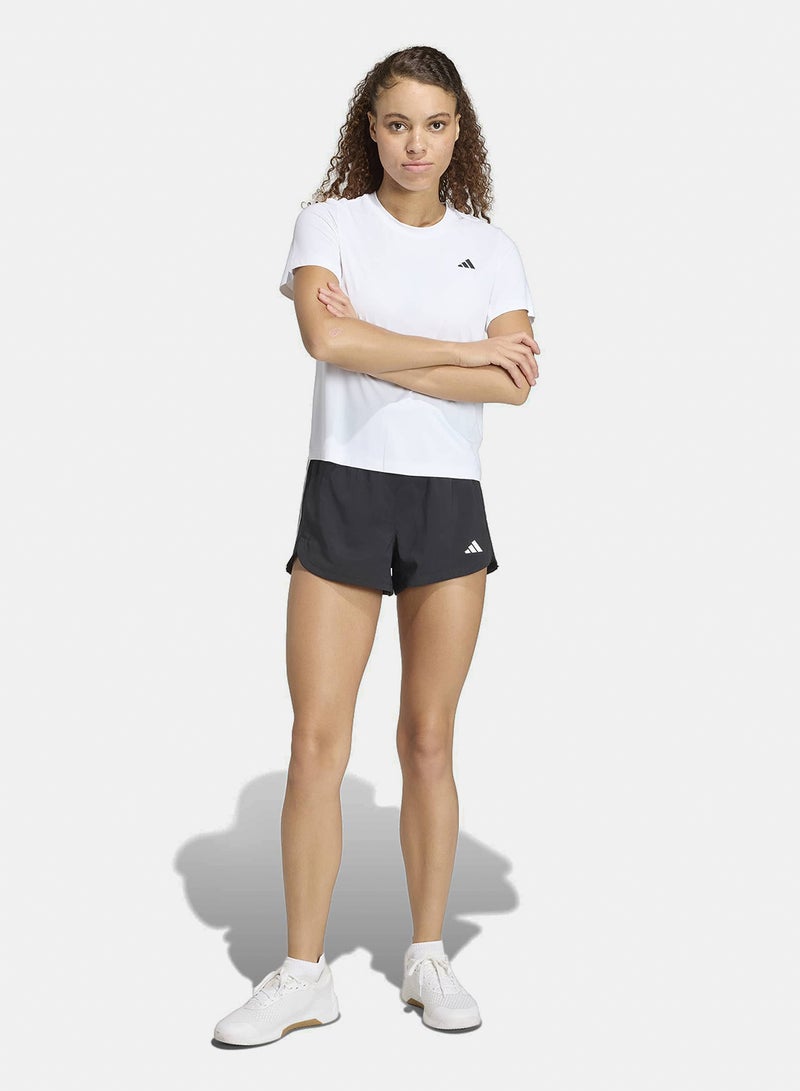 Adidas Pacer Training 3-Stripes Woven High Rise Shorts - Image 4