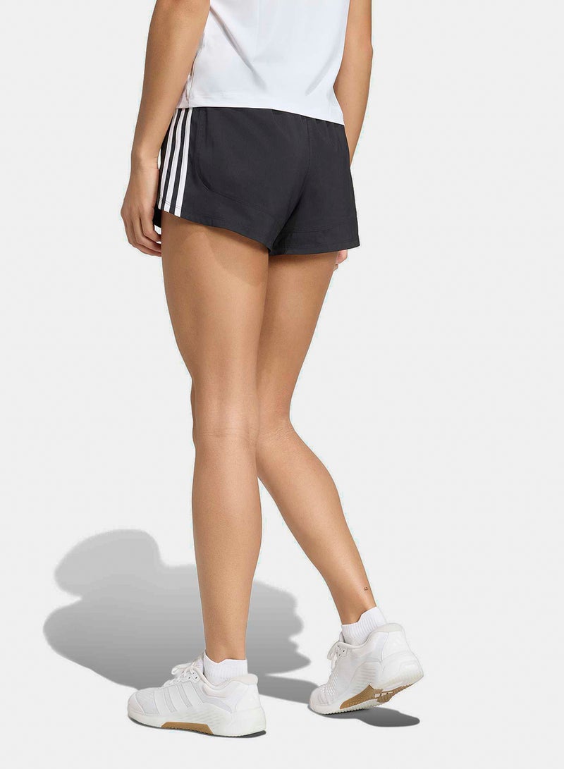 Adidas Pacer Training 3-Stripes Woven High Rise Shorts - Image 2