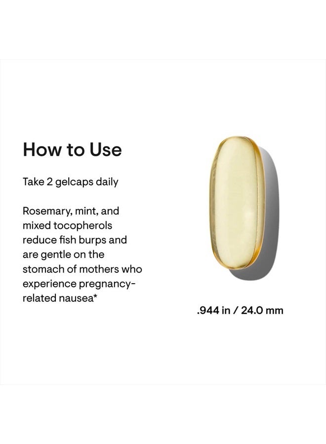 Thorne حمض الدوكوساهيكسانويك قبل الولادة - 650 ملغ DHA و 200 ملغ EPA - يدعم تطوير دماغ الطفل والجهاز العصبي من الحمل إلى الرضاعة - 60 كبسولة - Image 3