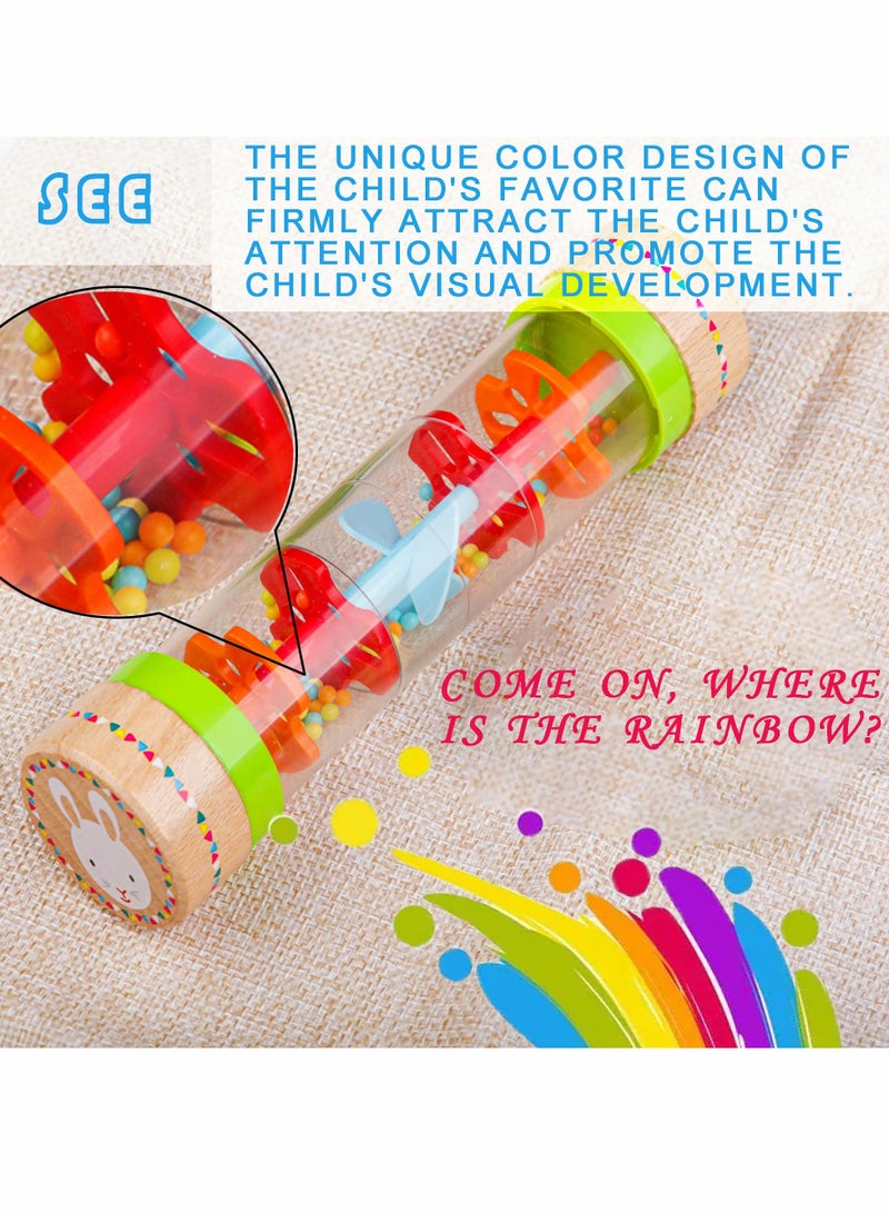 Excefore Halilit by Edushape Rainmaker Rainstick Musical Instrument for Babies, Toddlers and Kids Educational Toy for Sensory Developmental Rhythm Shaker ASIN: B0BMQJGFLD - Image 2