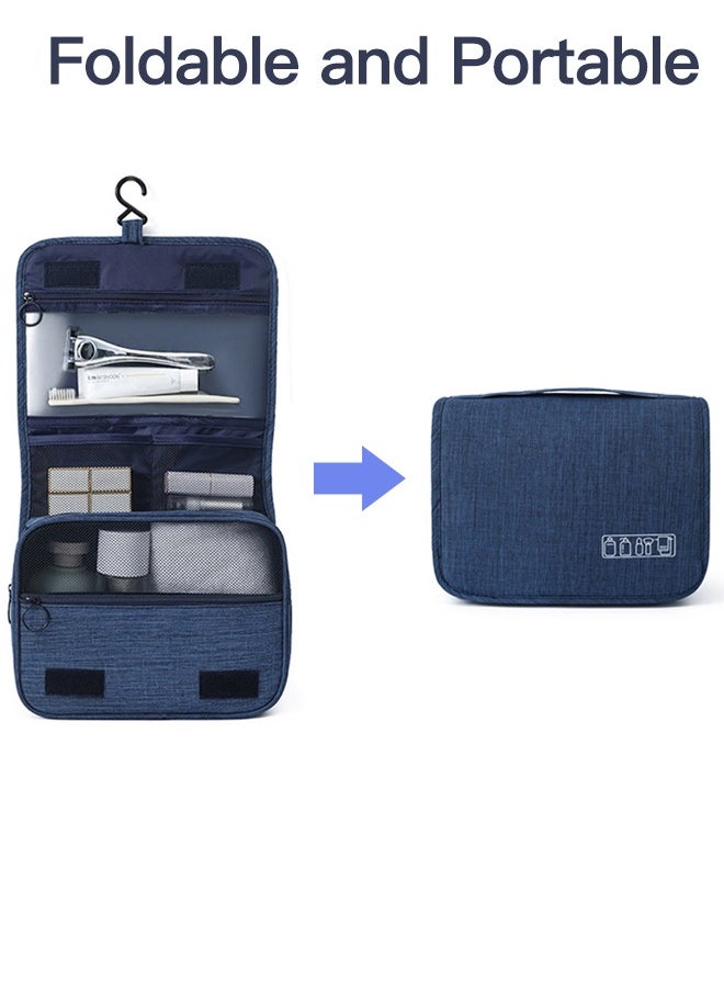 Generic Hanging Travel Toiletry Bag for Men and Women, Hygiene Bag, Waterproof and Multifunctional Cosmetics Organizer for Accessories/Shaving/Grooming/Cosmetic/Toiletries  - Image 5