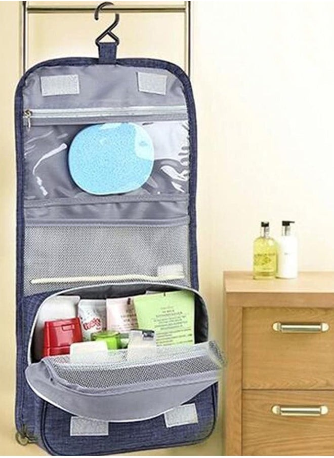 Generic Hanging Travel Toiletry Bag for Men and Women, Hygiene Bag, Waterproof and Multifunctional Cosmetics Organizer for Accessories/Shaving/Grooming/Cosmetic/Toiletries  - Image 2