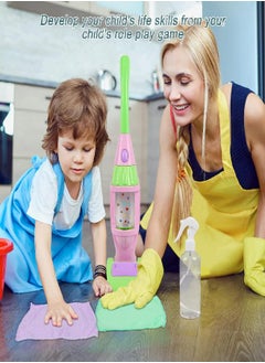 Kids Vacuum Cleaner Toy for Toddler, Pink Toy Vacuum Cleaner with Light & Realistic Sounds, Pretend Role Play Household House Keeping Kids Cleaning Set Playing Learning Toys for Children Girls Boys - pzsku/Z1C72D9E1768E53429799Z/45/_/1686915538/0475018c-662a-4422-be6d-6b31bc19c2f9