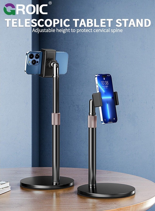 GROIC Tablet Stand and Holder, Adjustable Bendable Holder for Desk, Stable Thick Case Friendly iPad Holder Stand, Compatible with Ipad, Kindle, Switch, Nexus, Tab, Portable Screen and Most 4.7-16" Devices  - Image 2