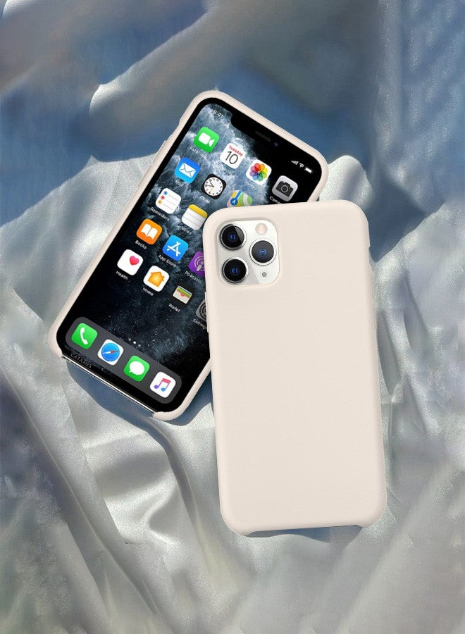 CATANES [for iPhone 11 Pro Max] Silicone Case Shockproof Protective Case Anti Scratch Smooth Case Cover/Linen - Image 1