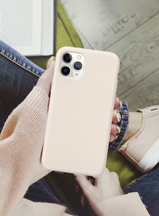 CATANES [for iPhone 11 Pro Max] Silicone Case Shockproof Protective Case Anti Scratch Smooth Case Cover/Linen - Image 5