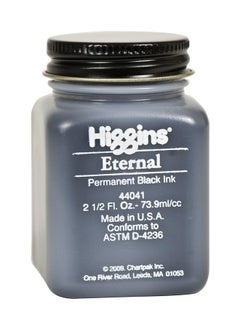 HigginS Black Eternal Ink, 2.5 Oz Bottle (44041)  - Image 1