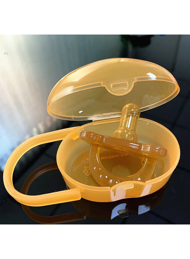 Liquid Super Soft Bear Pacifier Anti-flatulence Silicone Baby Sleeping Type Baby Play Mouth Pinduoduo